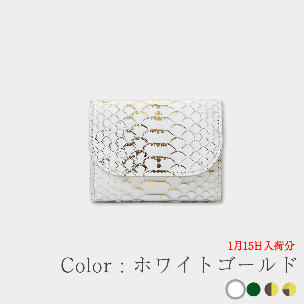 箔パイソン - ミニ財布