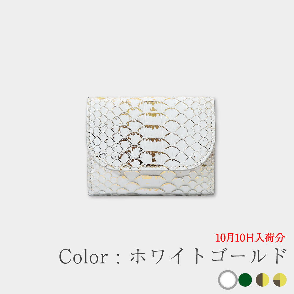 箔パイソン - ミニ財布