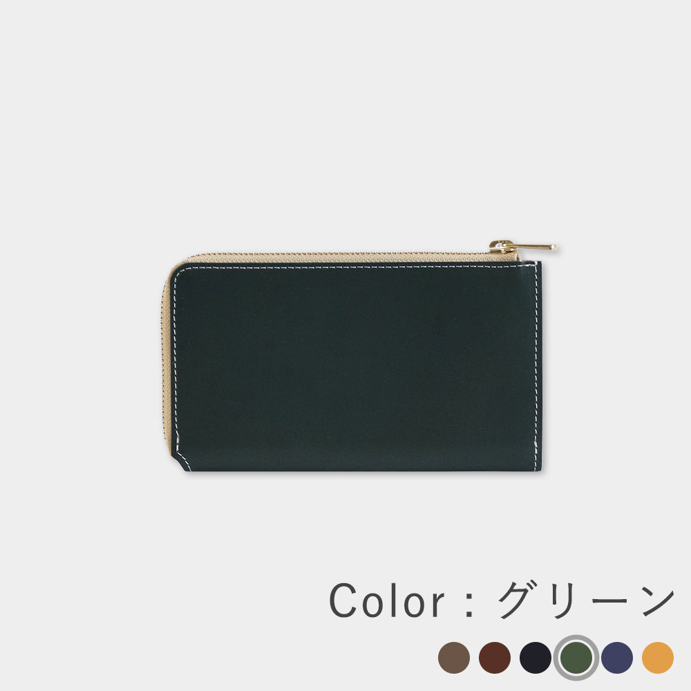 都レザー - 小さい長財布
