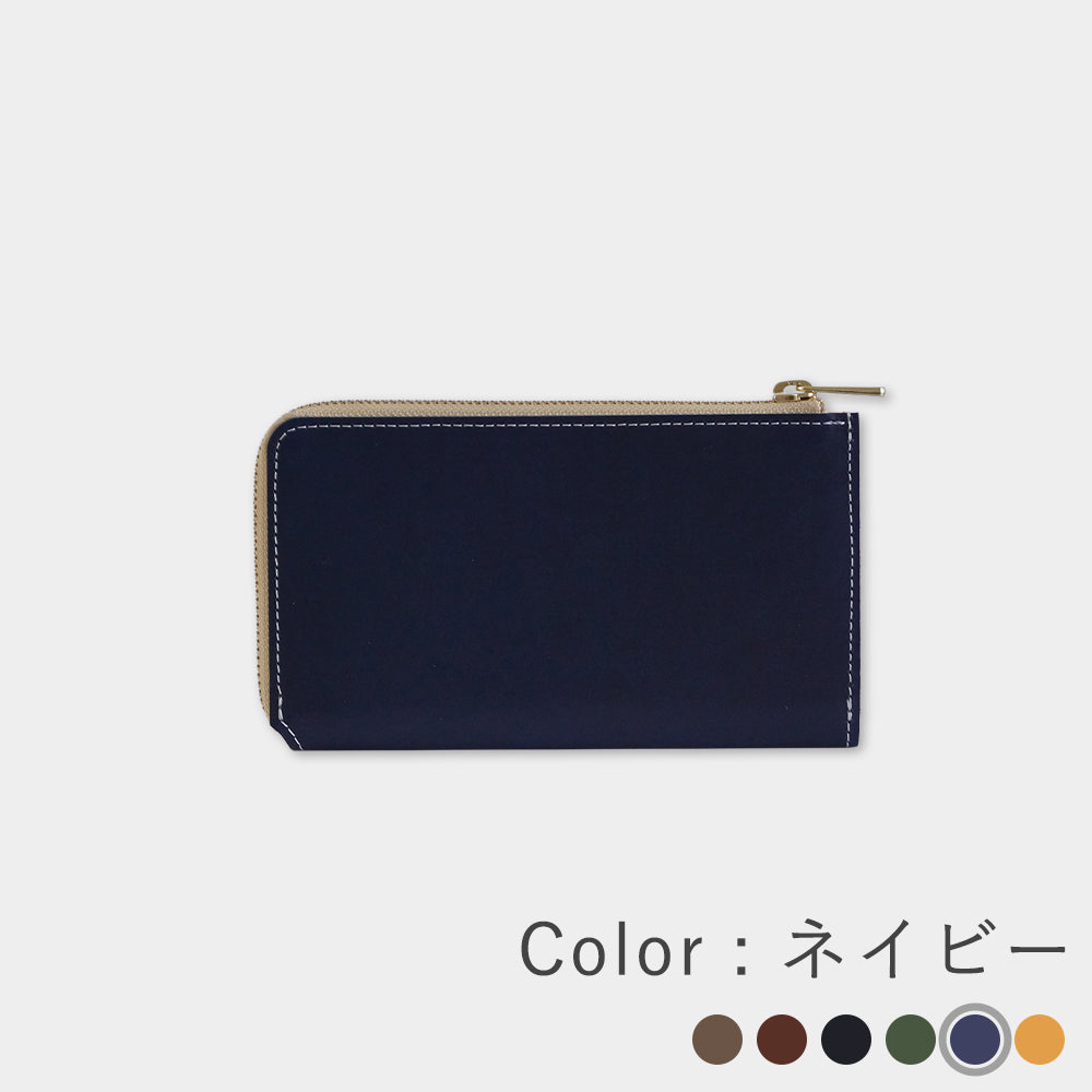 都レザー - 小さい長財布