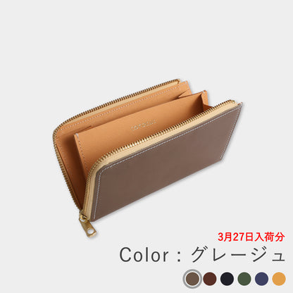 都レザー - 小さい長財布