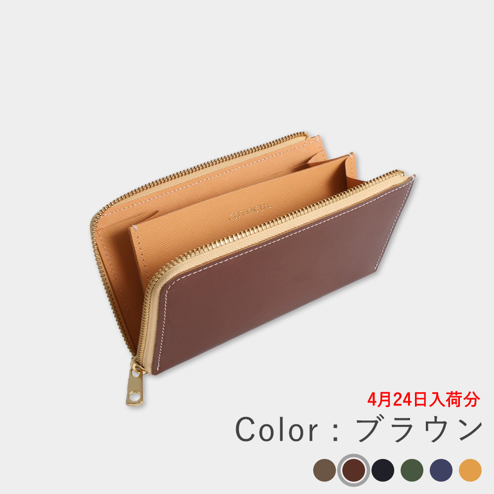 都レザー - 小さい長財布