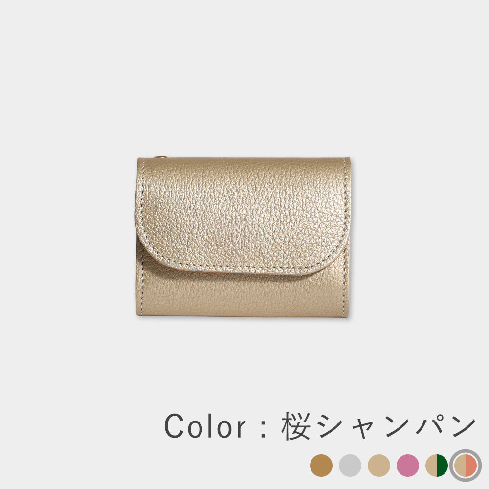 箔レザー - ミニ財布