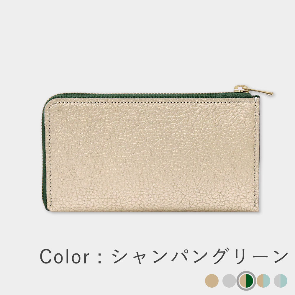 長財布 レディース 開運 コンパクト 本革 COTOCUL（コトカル）/ 箔
