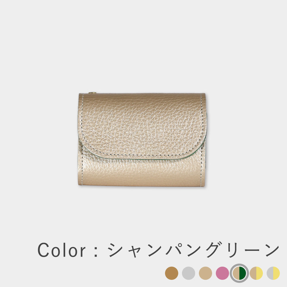 箔レザー - ミニ財布