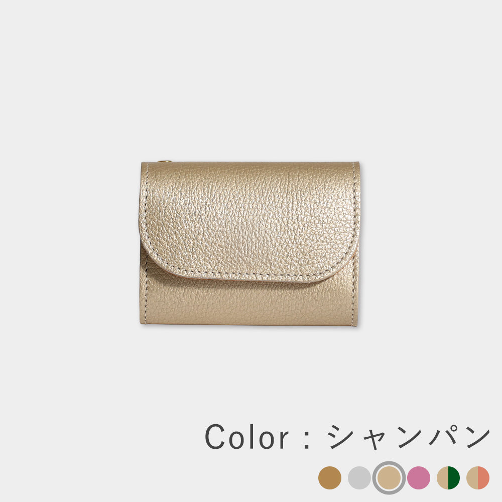箔レザー - ミニ財布