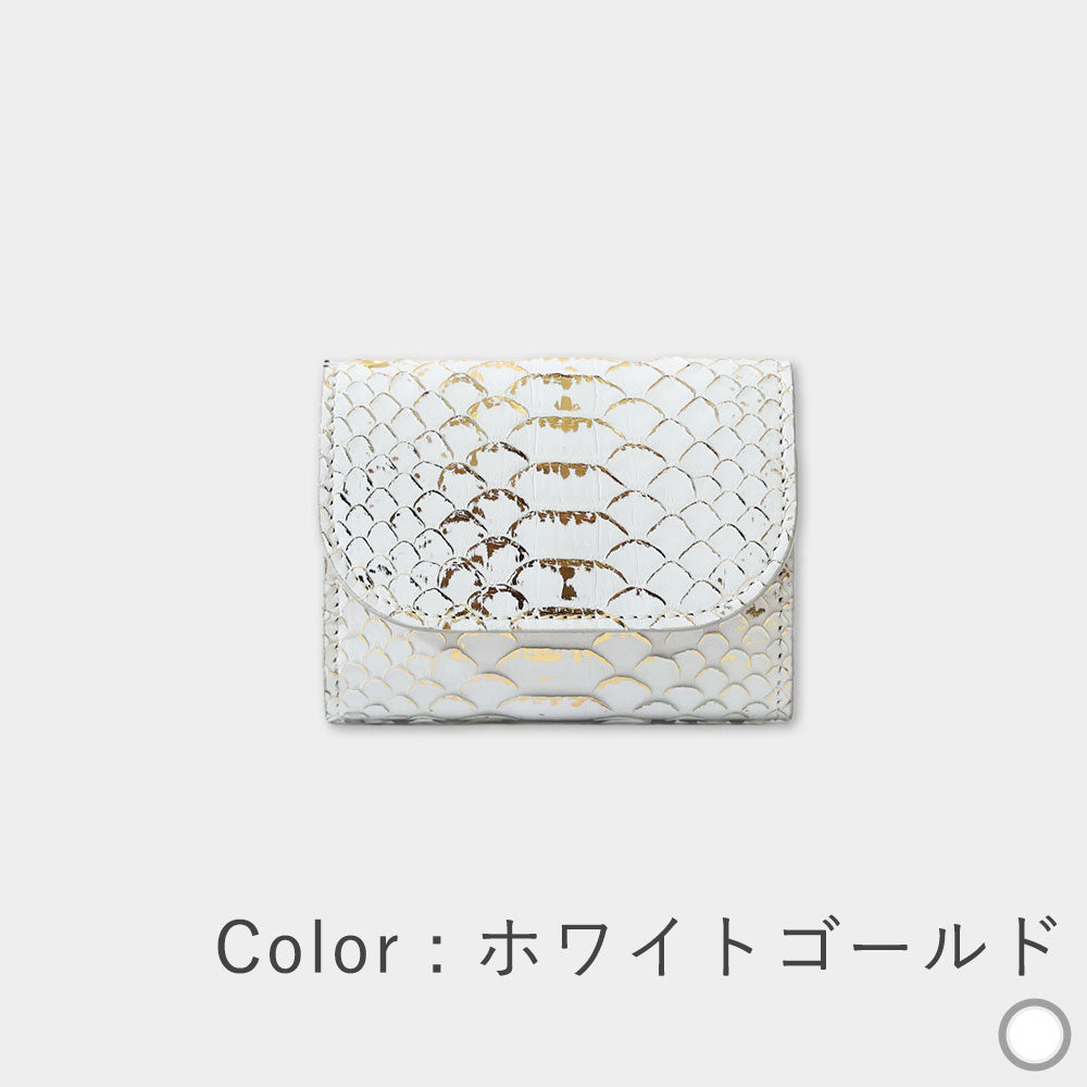 箔パイソン - ミニ財布
