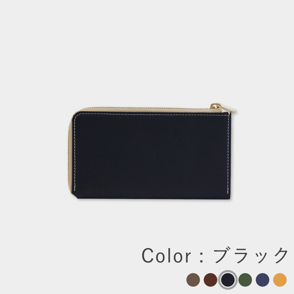 都レザー - 小さい長財布