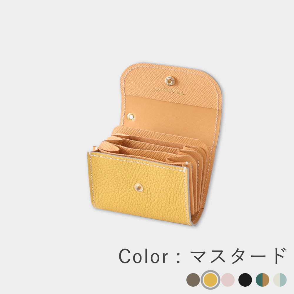 ミニ財布 レディース 本革 COTOCUL（コトカル）/ イタリアンレザー