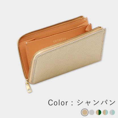 箔レザー - 小さい長財布