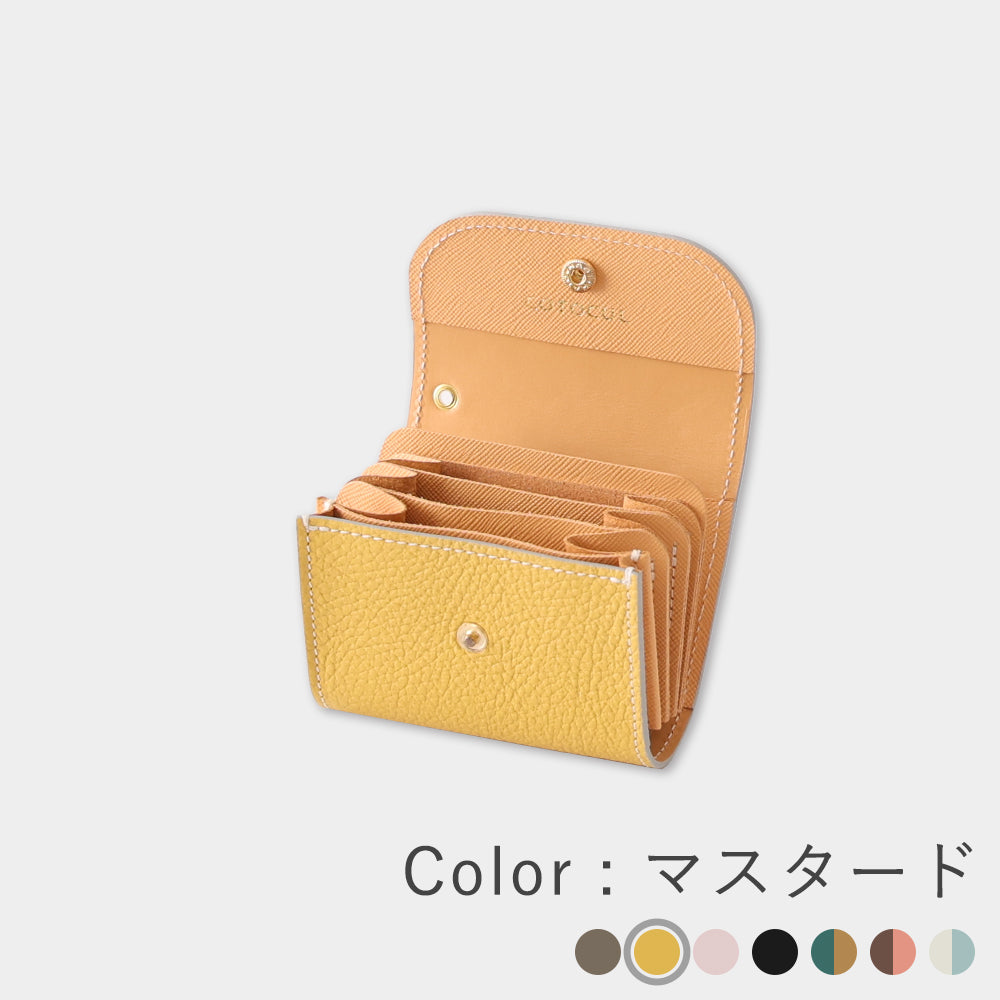 ミニ財布 レディース 本革 COTOCUL（コトカル）/ イタリアンレザー