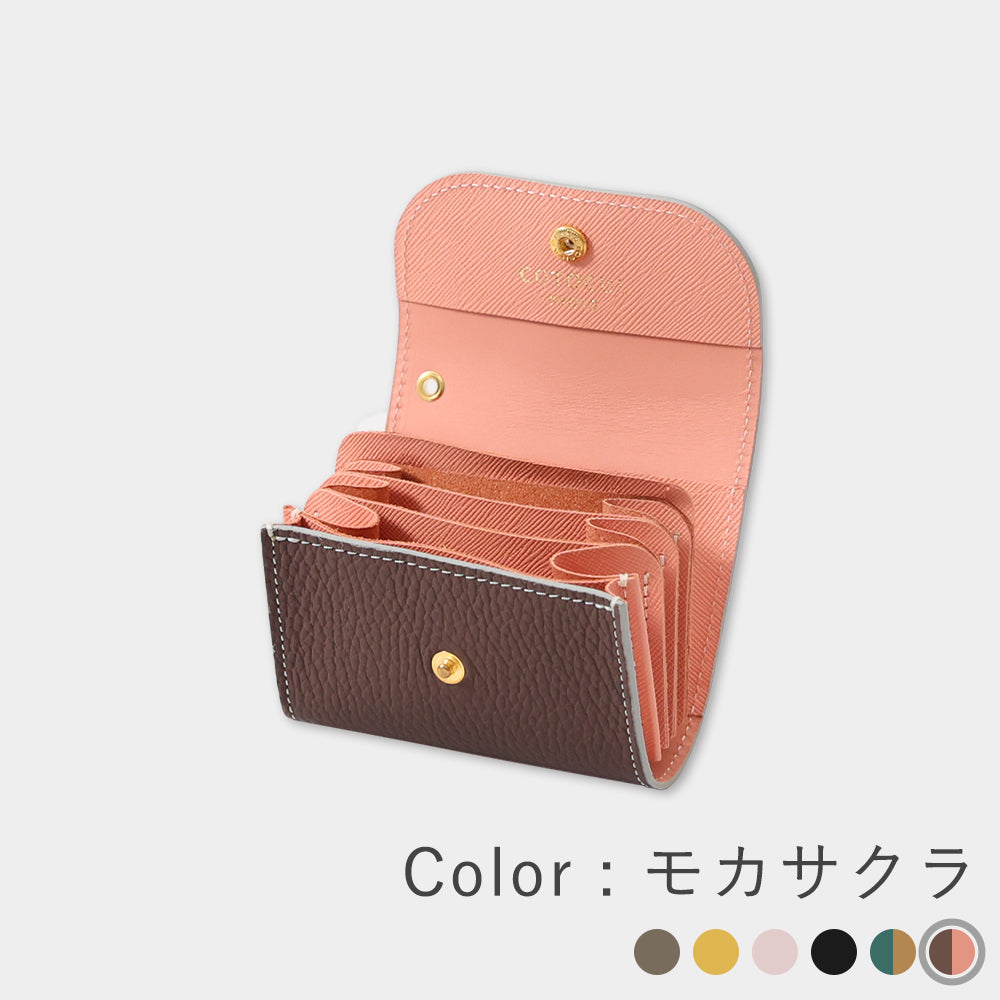 ミニ財布 レディース 本革 COTOCUL（コトカル）/ イタリアンレザー