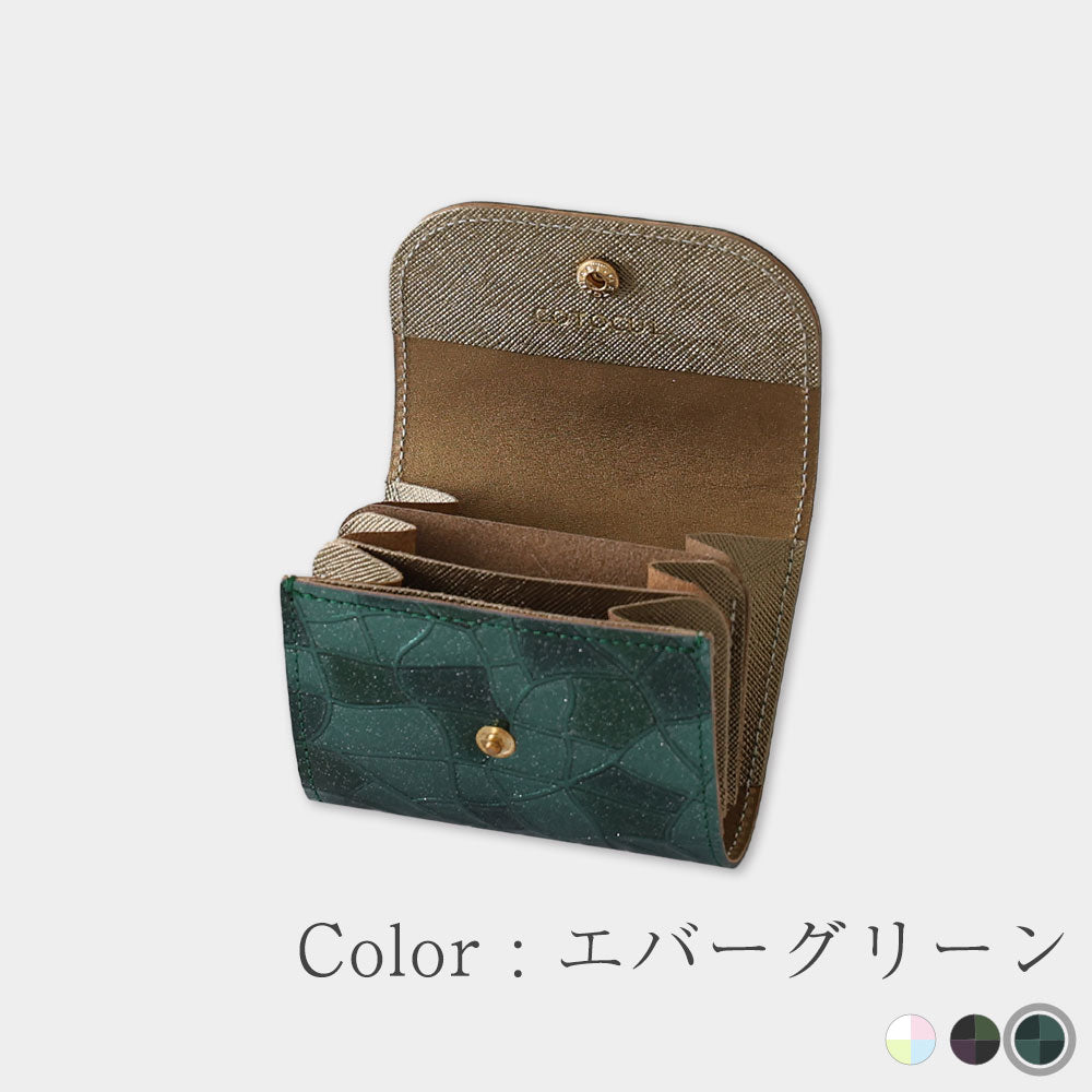 【激安通販 オンラインショップ】日用品 ミニ財布 ステンドレザー COTOCUL（コトカル）/ 本革 レディース 小物