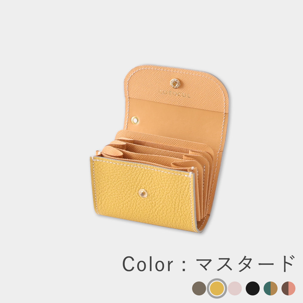 ミニ財布 レディース 本革 COTOCUL（コトカル）/ イタリアンレザー