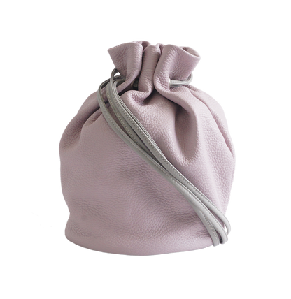 イタリアンレザー - 巾着バッグ