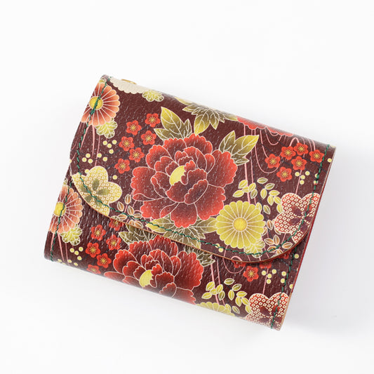 一期一会　ミニ財布　【f049】